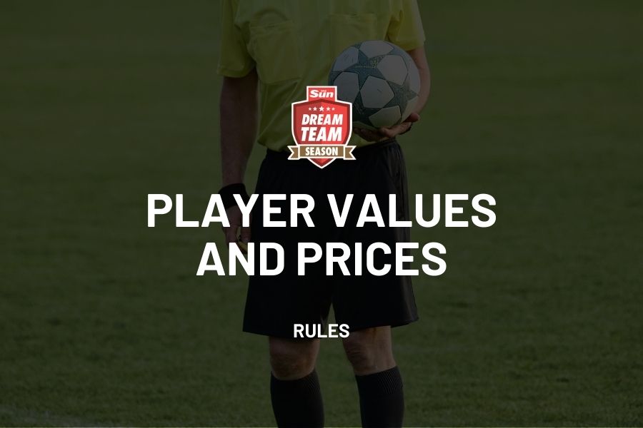 Sun Dream Team Player Values and Prices