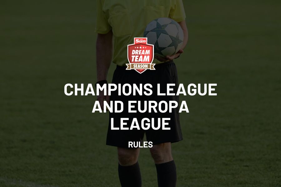 Sun Dream Team European Games: Champions League and Europa League