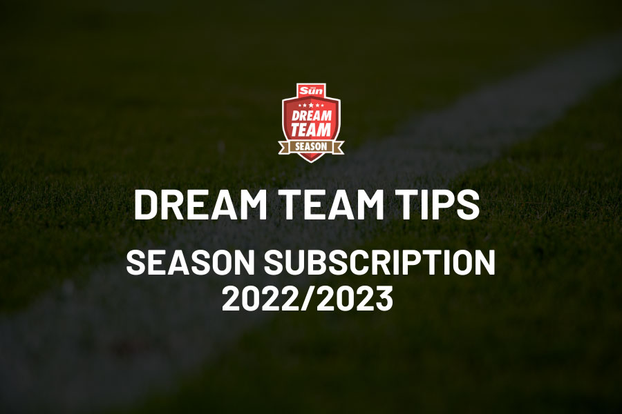 Dream Team Tips 2022/2023 Season Subscription