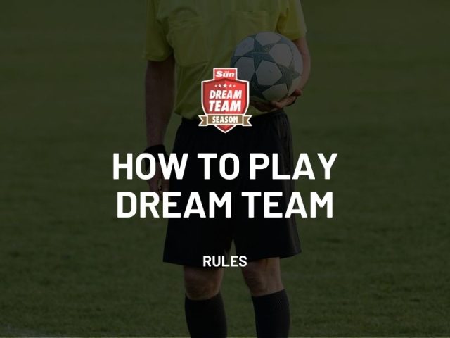 How to play Dream Team Fantasy Football 2024/25
