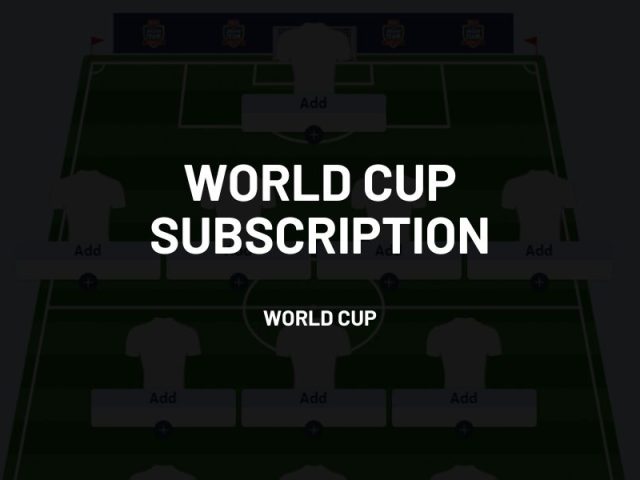 Dream Team Tips: World Cup 2022 Subscription