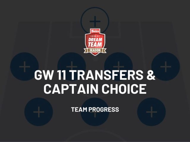 Protected: Game Week 11 Transfers & Captain Choice
