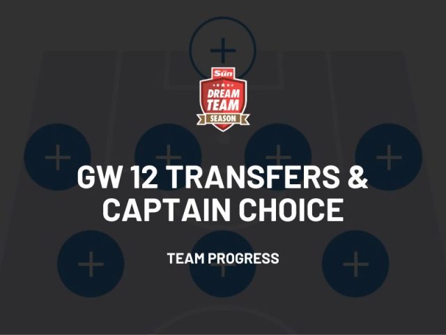 Protected: Game Week 12 Transfers & Captain Choice
