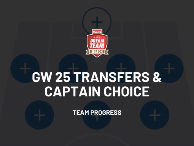 Protected: Game Week 25 Transfers & Captain Choice