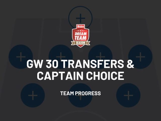 Protected: Game Week 30 Transfers & Captain Choice