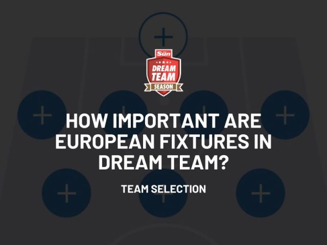 Protected: How Important Are European Fixtures in Dream Team?