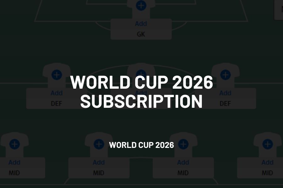Dream Team Tips: World Cup 2026 Subscription