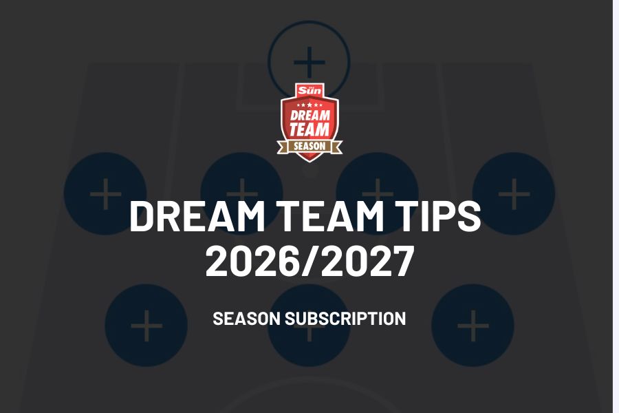 Dream Team Tips 2026/2027 Season Subscription
